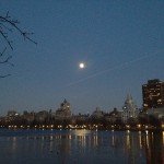 Moon over Manhattan